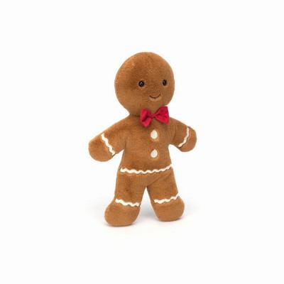 Jellycat Jolly Gingerbread Fred Huge New Zealand | KFIMB6203